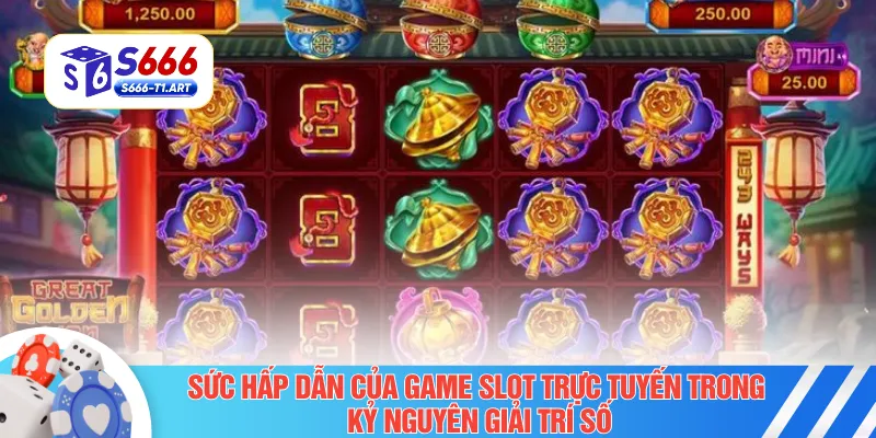 Sức hấp dẫn của Game slot trực tuyến trong kỷ nguyên giải trí số